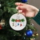 thumbnail image 5 of pstuiky Adorno navideño colgante redondo para árbol de Navidad 2024: regalos navideños para familiares y compañeros., 5 of 7