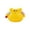 A004- Yellow, variant on Pink Crab Decorative Fruit Fork Holder Cute Desktop Ornament For Home Kitchen Tabletop Display 1 Piece