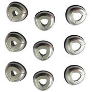 AmeriGun Club Aluminum Bullet Puller Collets, 3 Sizes x 3 Packs