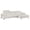 White, variant on Titan Furnishings Modern Genuine Italian Leather Sectional in White