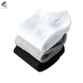 thumbnail image 3 of PULLIMORE 9 Pairs Mens Womens Ankle Athletic Socks Casual Solid Low Cut Sock (3 Colors), 3 of 9