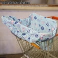 thumbnail image 1 of Funda protectora para asiento de bebé, carrito de compras portátil, carrito de compras, almohadilla suave, cojín para asiento de silla de comedor infantil, valor inmejorable, 1 of 12