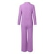 thumbnail image 5 of Conjunto de dos piezas de manga larga para mujer: top y pantalones anchos, poliéster, playa/vacaciones - Tallas S-XXXXL, 5 of 5