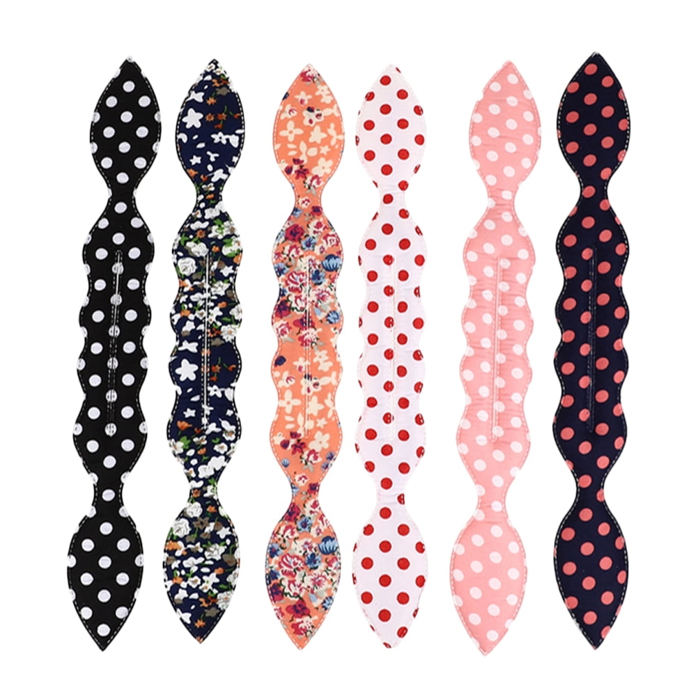 6pcs Lazy Hair Curler Bun Maker Hair Styling Maker Adorable Bunny Ear