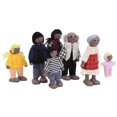 thumbnail image 2 of Juego De Marionetas Familiares, Muñecas Familiares Duraderas, Flexibles Para Niños EOTVIA #4, 2 of 8
