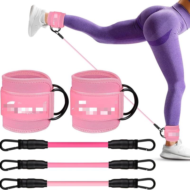 HPYGN Ankle Resistance Bands, Ankle Bands for Working Out with Cuffs, Resistance Bands for Leg Butt Training Workout Equipment for Kickbacks Hip Gluteus Training Exercises