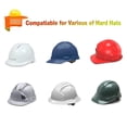 thumbnail image 5 of Hard Hat, parasol LIZMOF, visera de alta visibilidad, naranja, paquete de 4, 5 of 5