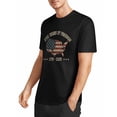 thumbnail image 3 of USPEED Vintage Distressed USA Map American Flag Graphic T-Shirt, 250 Years of Freedom 1776-2026 Patriotic Short Sleeve Crewneck Tee, National Independence Day Casual Top for Men Women, 3 of 4
