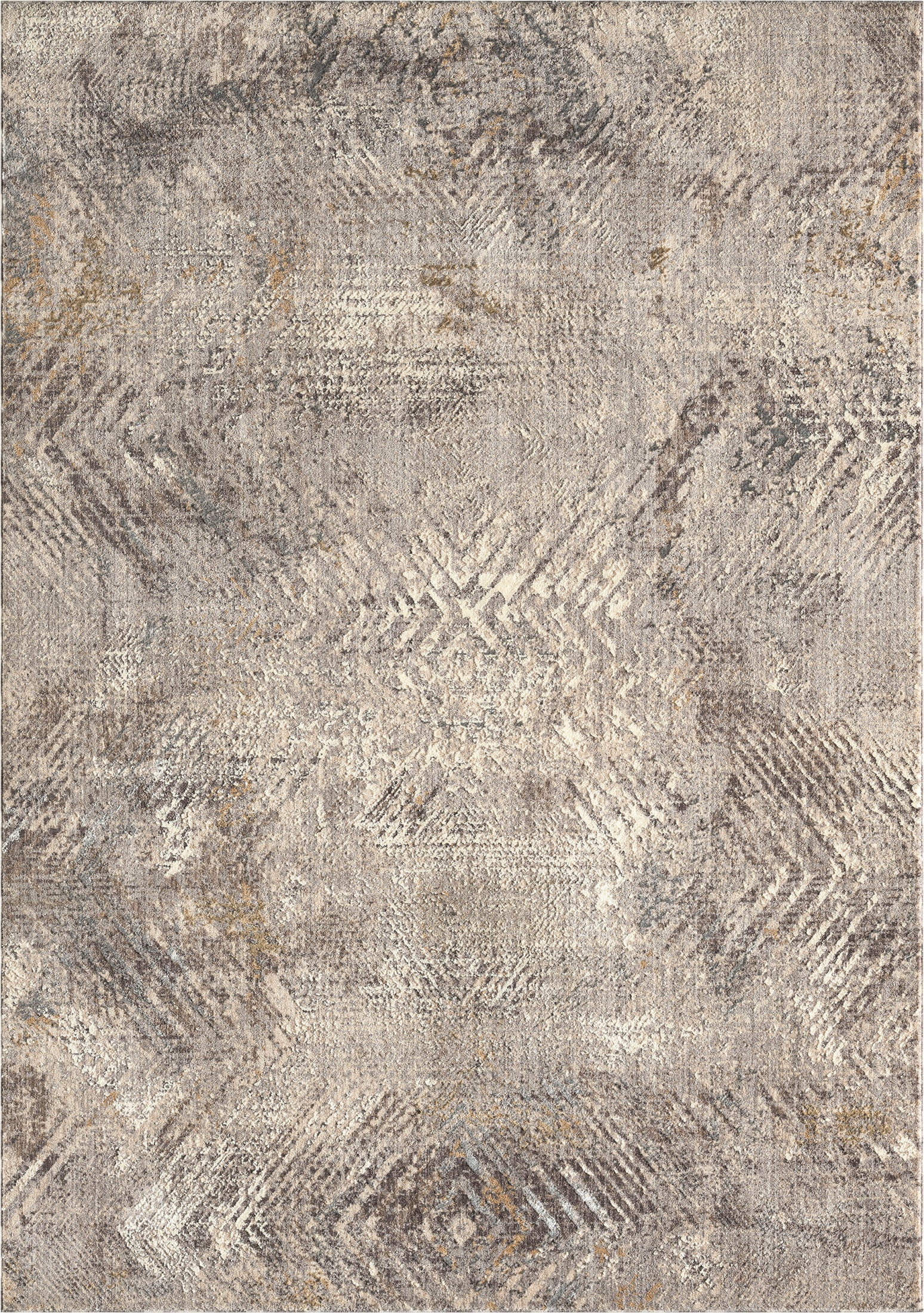 United Weavers Utopia Skye Contemporary Abstract Area Rug, Grey, 7'10" x 10'6"