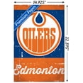 thumbnail image 5 of NHL Edmonton Oilers - Retro Logo 13 Wall Poster, 14.725" x 22.375", 5 of 5