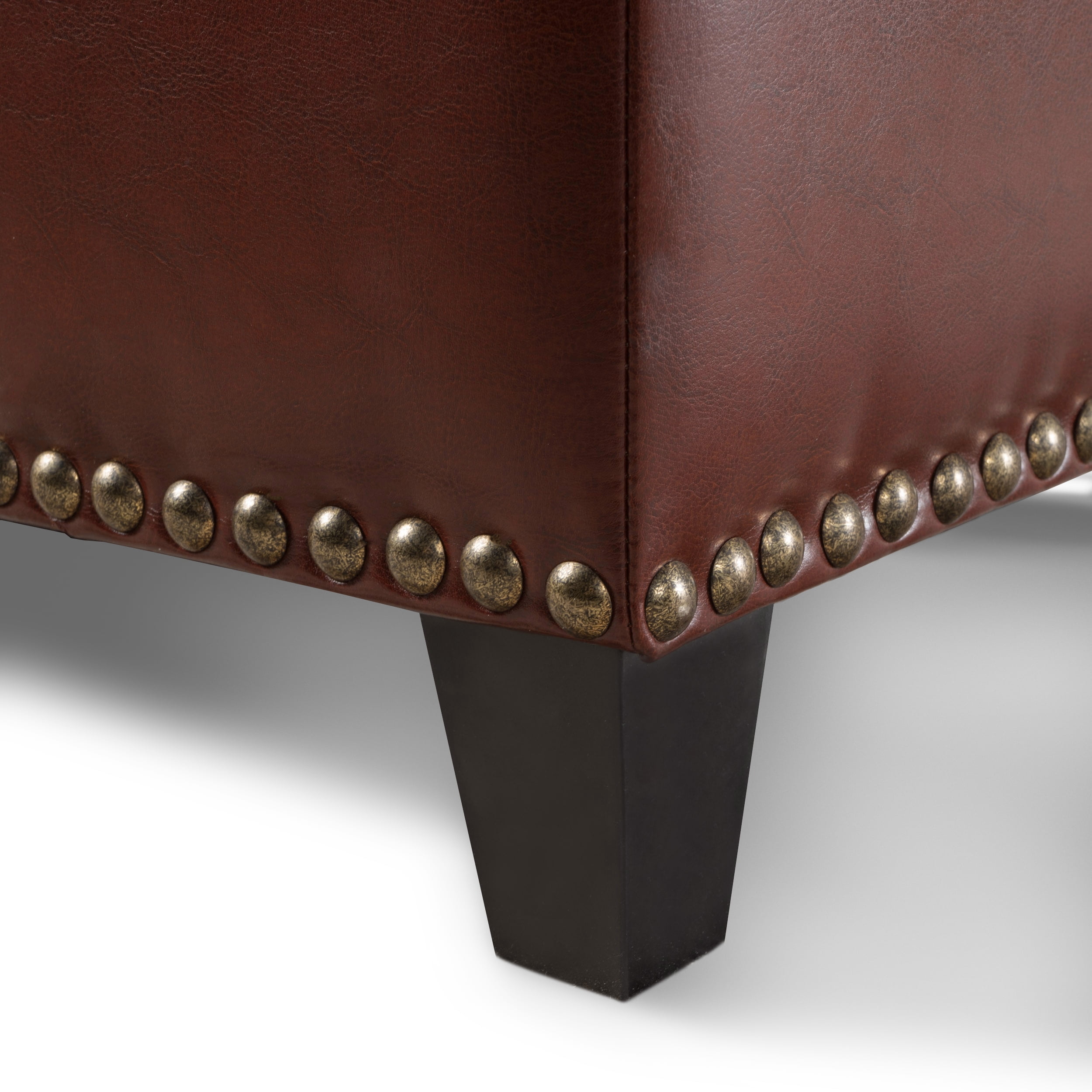 Noble House Mitchell Lift Top Ottoman, Brown