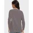 thumbnail image 3 of Women's Long Sleeve Knitted Crew Neck T-shirt, 3 of 6