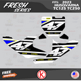 thumbnail image 2 of Kalair GFX Graphics Kit for Husqvarna MX 2 STROKE TC125 and TC250 (2023+) Fresh Series, 2 of 5