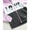 thumbnail image 3 of RBX Girls Sweatpants Set - 2 Piece Fleece Zip Up Girls Sweatshirt and Jogger Sweatpants Set (7-16), 3 of 7