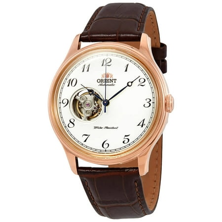 Orient Open Heart Automatic White Dial Men's Watch RA-AG0012S10B