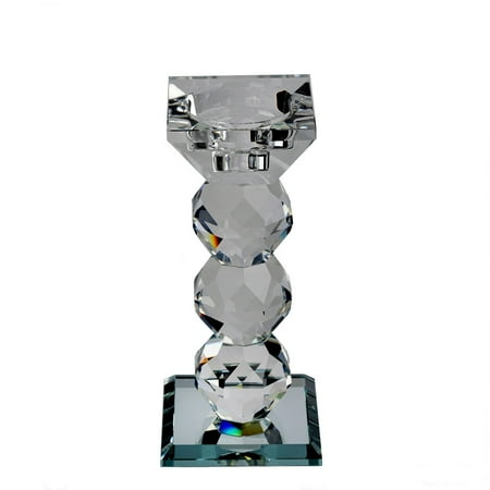 Metal Tall Candle Holder - BalsaCircle Clear 6