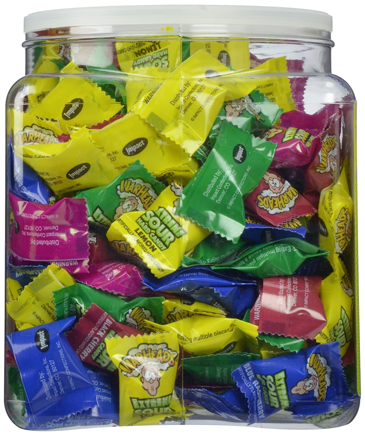Warheads Tub, 240 Count