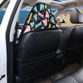 thumbnail image 5 of XYZCANDO Dragonfly & Diamond Print Car Seat Towel Cover - Waterproof Sweatproof Protector | Universal Fit for Cars, SUVs, Trucks | Moisture-Wicking Microfiber, 5 of 7