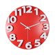 thumbnail image 4 of Reloj de pared interior Reloj decorativo Puntero de metal Números 3D Reloj colgante silencioso Decoración del hogar para el hogar Oficina Dormitorio Rojo, 4 of 8