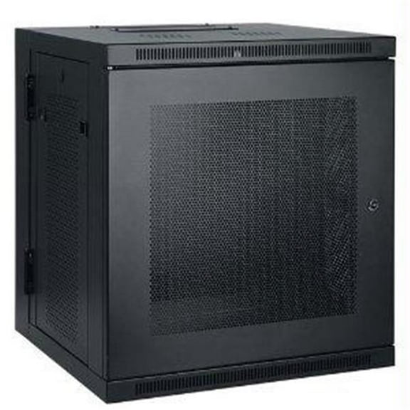 12u Wall Mount Rack Enclosure Cabinet Hinged Wallmount
