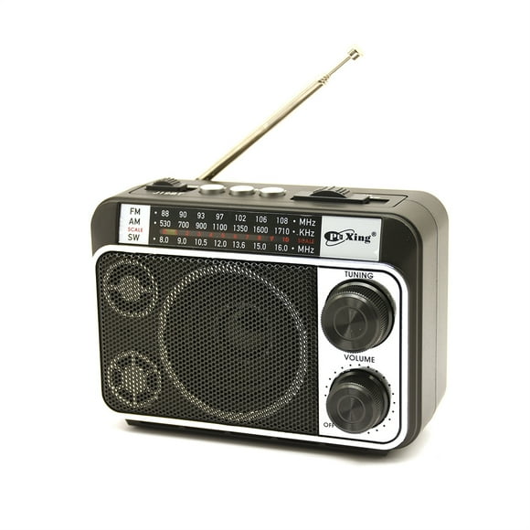Portable Radio Am Fm Sw Rechargeable Radio With LED Flashlight Built In Speaker Reception Compatible For J19BT