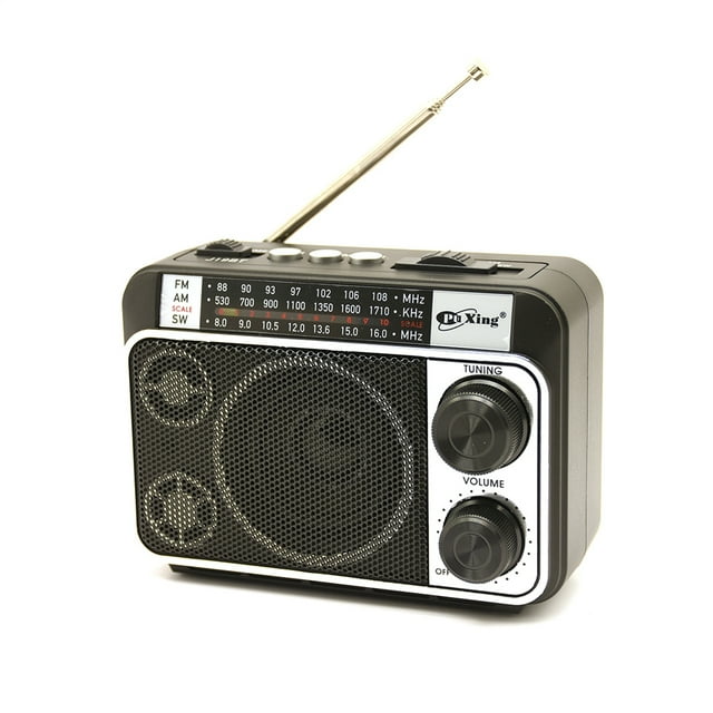 Portable Radio Am Fm Sw Rechargeable Radio With LED Flashlight Built In Speaker Reception Compatible For J19BT
