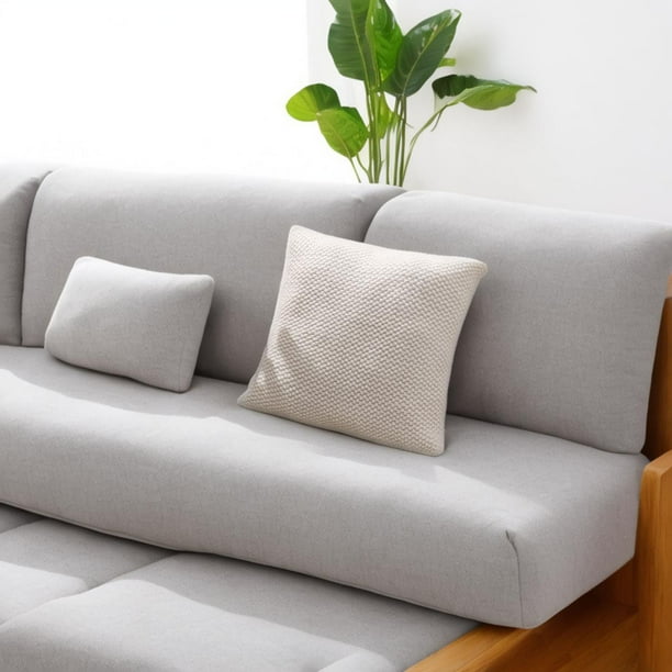 Solid Color Woven Knitted Pillow