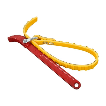 

Oil Filter Strap Belt Wrench Handle Spanner Tool Steering Stem Nut 8/12Inch