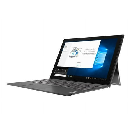 Lenovo IdeaPad Duet 3 10IGL5 82AT - Tablet - with detachable keyboard - Celeron N4020 / 1.1 GHz - Win 10 Pro 64-bit - UHD Graphics 600 - 4 GB RAM - 64 GB eMMC - 10.3" touchscreen 1920 x 1200 - Wi-Fi 5 - graphite gray - kbd: US