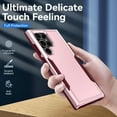 thumbnail image 6 of Entronix Heavy Duty Sleek Case for Galaxy S25 Ultra, Shockproof AntiDrop Hybrid Protection, Pink, 6 of 6