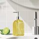 thumbnail image 4 of Accesorios de baño Botella de desinfectante de manos Botella de recarga para baño Botella de recarga para loción de baño Botella de recarga para juego de inodoro Botellas dispensadoras de vidrio, 4 of 6
