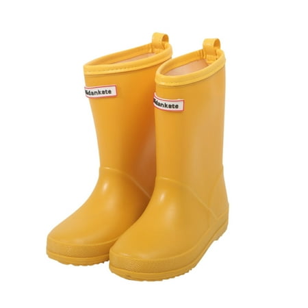 Girls Boys Non Slip Kids insulated Boots Kids Rain Boots Child Snow Boots Kids Shoes Unisex Children Boots