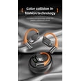 thumbnail image 2 of LAATIKUI Bluetooth headphones M113 earphones open and long battery life earphones Black, 2 of 22