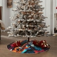 thumbnail image 4 of Sikiie Rock Skull Singer Nativity Christmas Tree Skirt, Jesus Christian Winter Holiday Tree Mat Decoration(30-48IN)30", 4 of 6