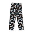 thumbnail image 3 of Fotbe Game Men's Pajama Pants,Sleepwear Pants,Pj Bottoms Drawstring And Pockets-Medium, 3 of 7
