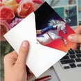 thumbnail image 4 of NobleWorks Birthday Greeting Card with 5 x 7 Inch Envelope (1 Card) Bday Cowboys and Horses C2823BBDG, 4 of 6