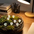 thumbnail image 4 of Rwvbm 50Pcs Luminous Mini Resin Mushrooms, Glow in The Dark Tiny Mushroom Figurines for Fairy Garden, Terrarium, DIY Crafts and Home Decor Display, 4 of 6