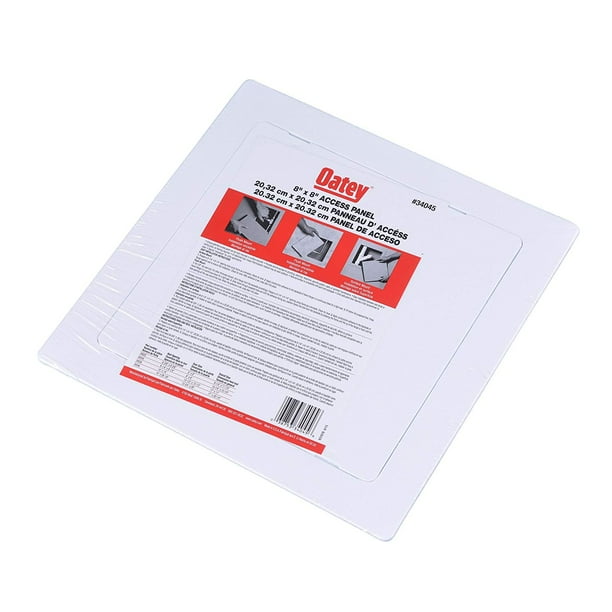 34045 8x8 ACCESS PANEL PLUMBING 8" x 8" White, Access Panels Multi