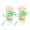 Green, variant on Dserhfy 2 Pcs Wood Lacing Shoe Lace Tying Practice Board Educational Shoe Lace Tying Training Toy for Kids Preschoolers Toddlers Learn to Tie Shoelaces