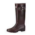 thumbnail image 2 of Mepaouo Women's Knee High Rain Boots Waterproof Rubber Garden Boots Work Tall Fishing Boots(Brown,7.5), 2 of 7