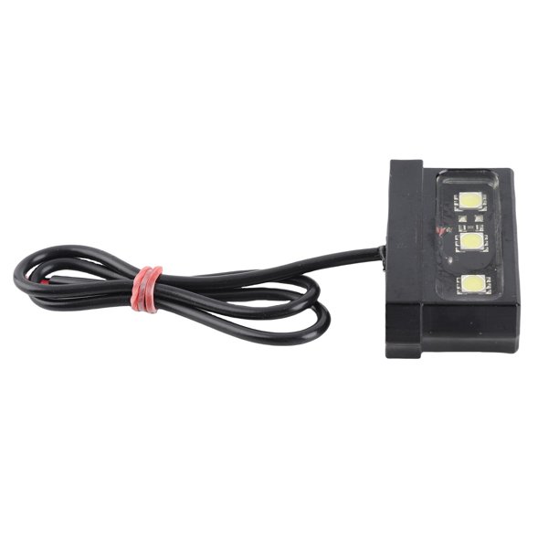 Luz lideró a Trasera para matrícula de motocicleta universal para Todos los modelos de marcas de motocicletas luz trasera para matrícula negra luz Trasera para matrícula de