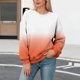 thumbnail image 1 of Xuyuer Women's Valentines Day Tops Casual Crewneck Funny Graphic Long Sleeve Shirts Cute Loose Fit Lightweight Dressy Sweatshirt, 1 of 5