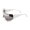 White, variant on Unisex Futuristics Rivet Sunglasses With UV400 Protections SciFi Eyewears Cosplay Event Glasses For Outdoor And Fashion