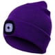 thumbnail image 1 of Gorro con luz LED, gorro manos libres recargable por USB con luz para acampar y pescar, gorro con linterna frontal para hombre y mujer, regalo para el invierno, color blanco, 1 of 5