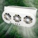 thumbnail image 4 of Ventilador Coche Con Solar 3s Enfriador Ventana Automático Que Promueve La Circulación Del Aire Rojo, 4 of 9