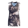 thumbnail image 2 of FASHIONWT Women Gradient V Neck Tank Top Tie-dye Sleeveless Casual Shirt, 2 of 3