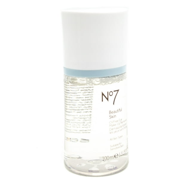 Boots No7 Beautiful Skin Oil Free Eye Makeup Remover 3.3 fl oz