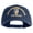 Navy, variant on U.S. Army 13th Airborne Divison Embroidered Retro Cotton Blend Snapback Cap - White OSFM