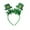 A, variant on St Patricks Day Accessories Green Decorations Colorful Stripe Tassel Headband Irish Festival Party St Patricks Day Headpiece