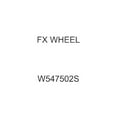 thumbnail image 2 of FX Wheel T8W-W547502S 5 x 120 mm - 5 x 120 in. Wheel Adapter, Silver, 2 of 2